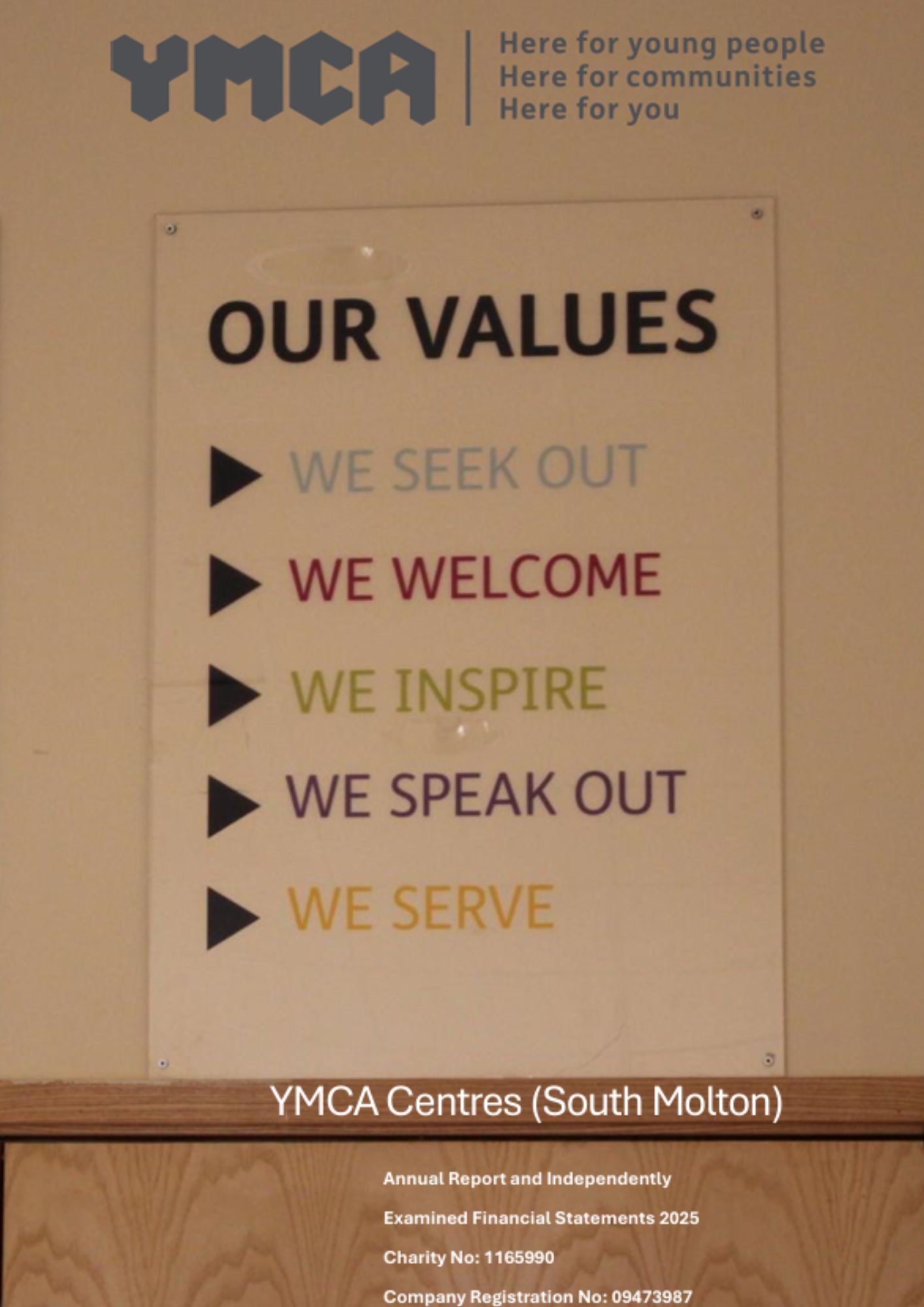 YMCA South Molton Accounts 2024/25